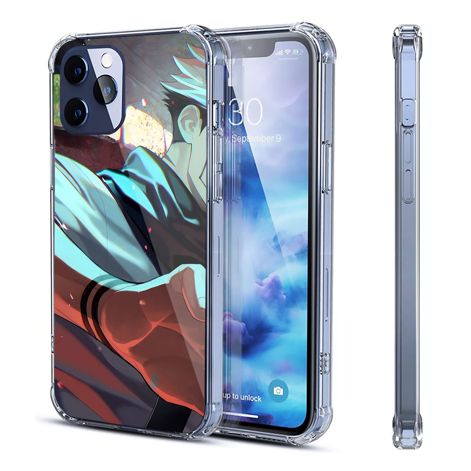（画像用） SPY×FAMILY间谍家家酒 【iPhone 12シリーズ対応】透明スマホケース（クリアソフトケース）